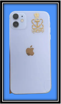 Navy mobile sticker
