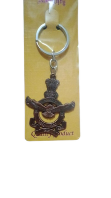 IAF metal 3D key chain