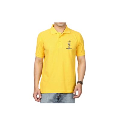 T SHIRT Signals collar (Golden Orange)