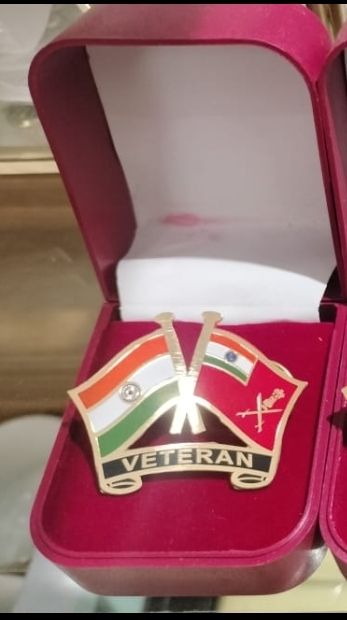 Army Flag And India Flag Pair Lapel Pin