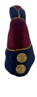 Mufti Cap Army Red And Blue