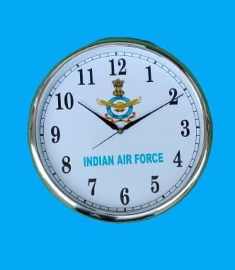 Air force wall clock ajanta brand