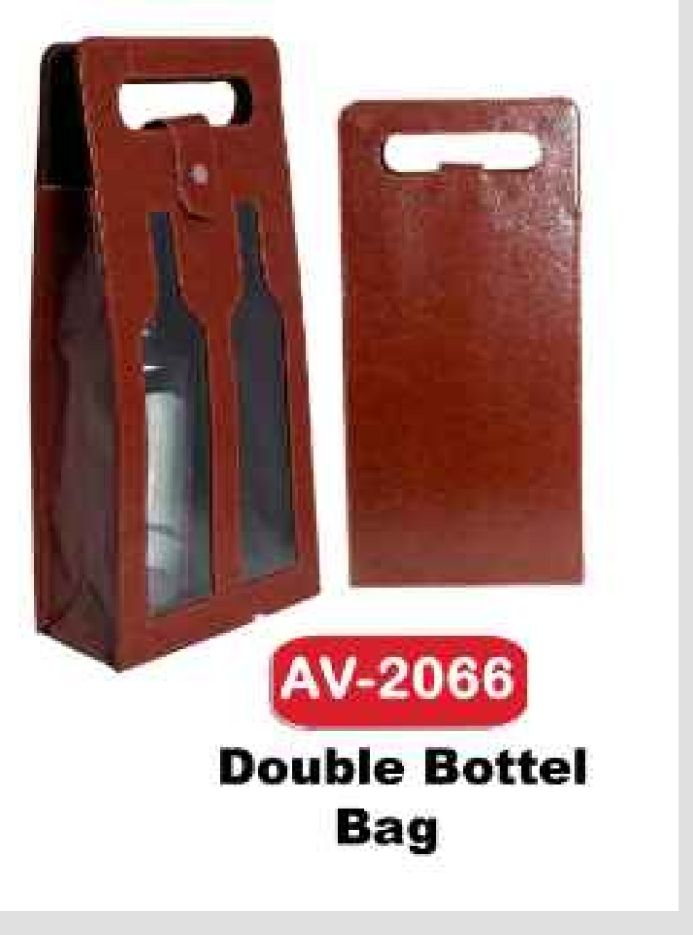 PU LEATHER BOTTLE BAG