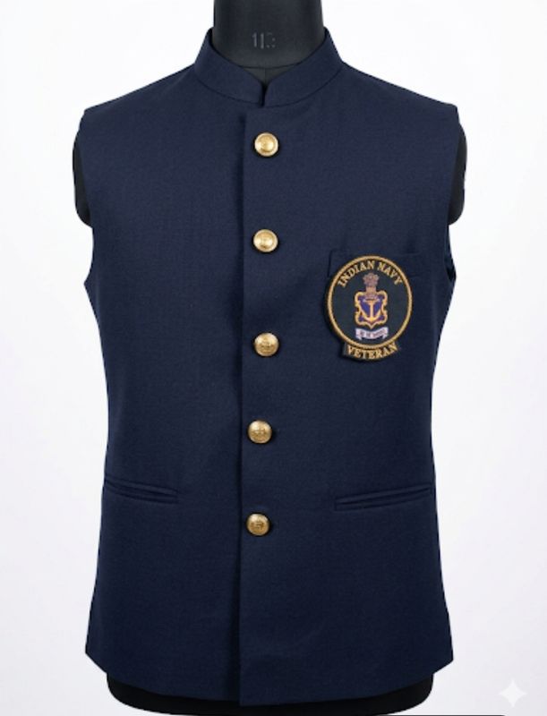 Raymond's waist coat Navy veteran