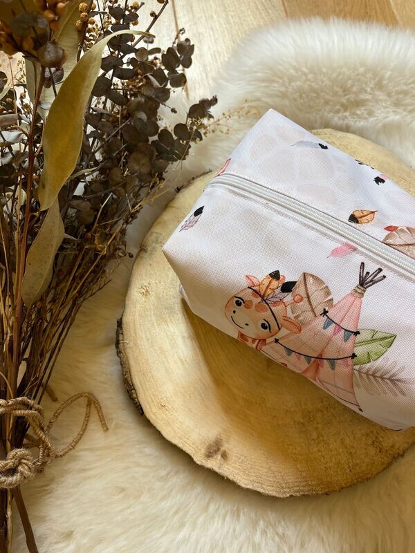 Trousse 100% tissu enduit