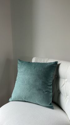 Coussin Velours Vert