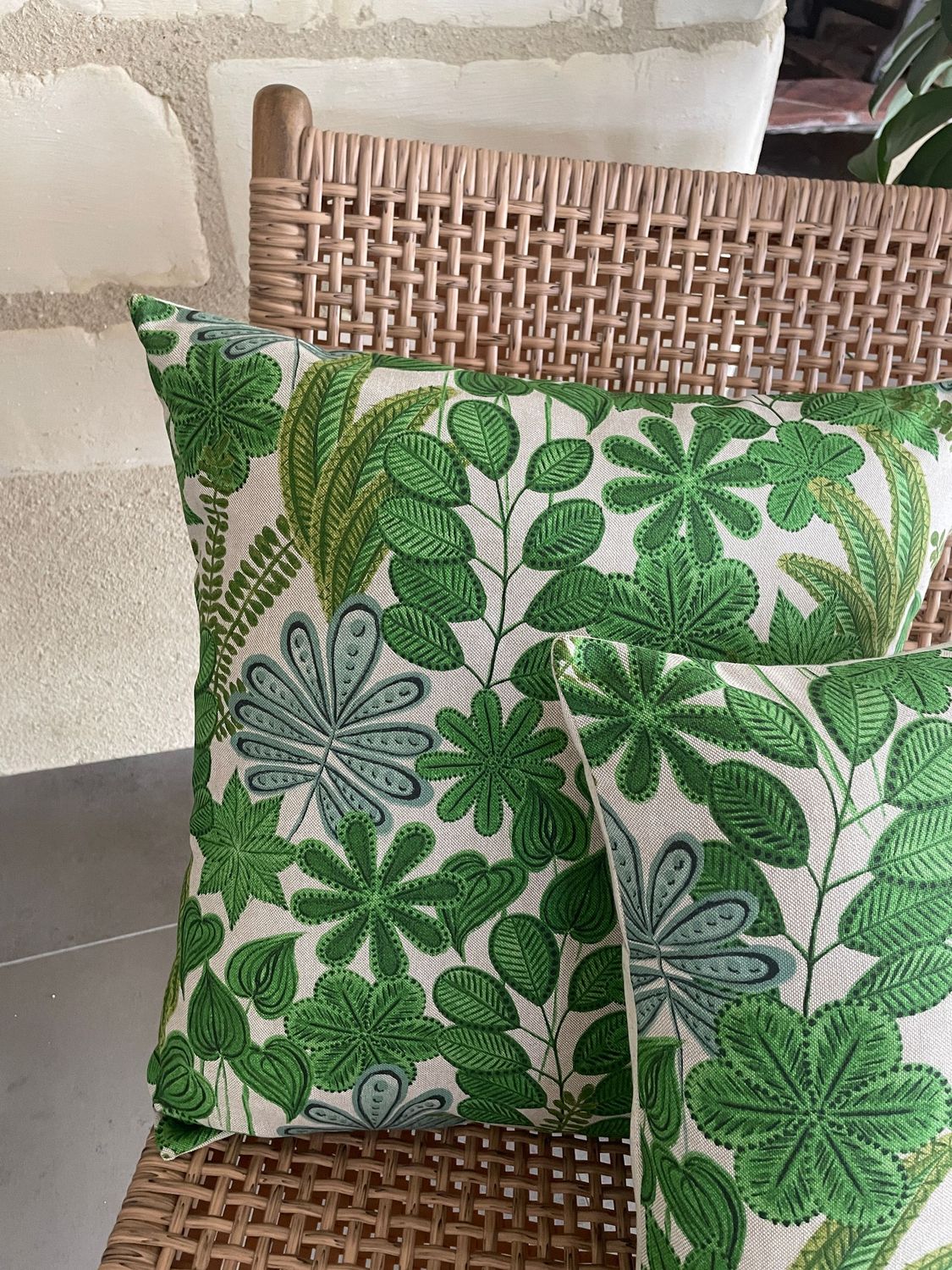 Coussin Botanique