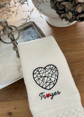 Essuie-mains Coeur De Troyes