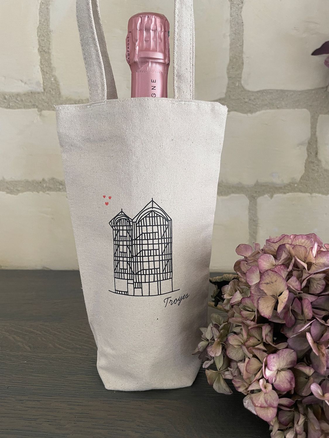 Sac à Bouteille Pan de Bois