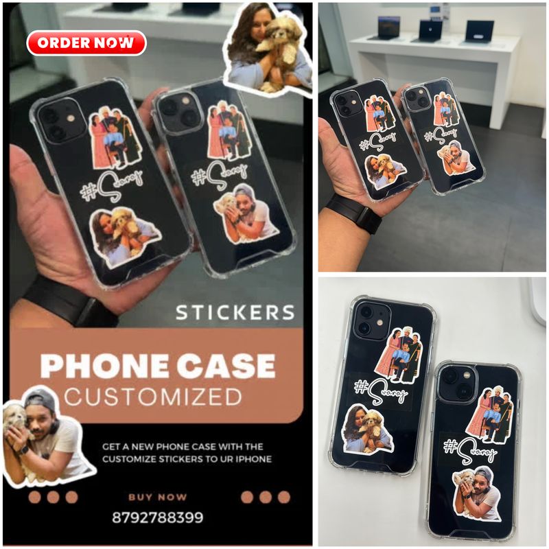 CUSTOMIZED PHONE CASE STICKERS
