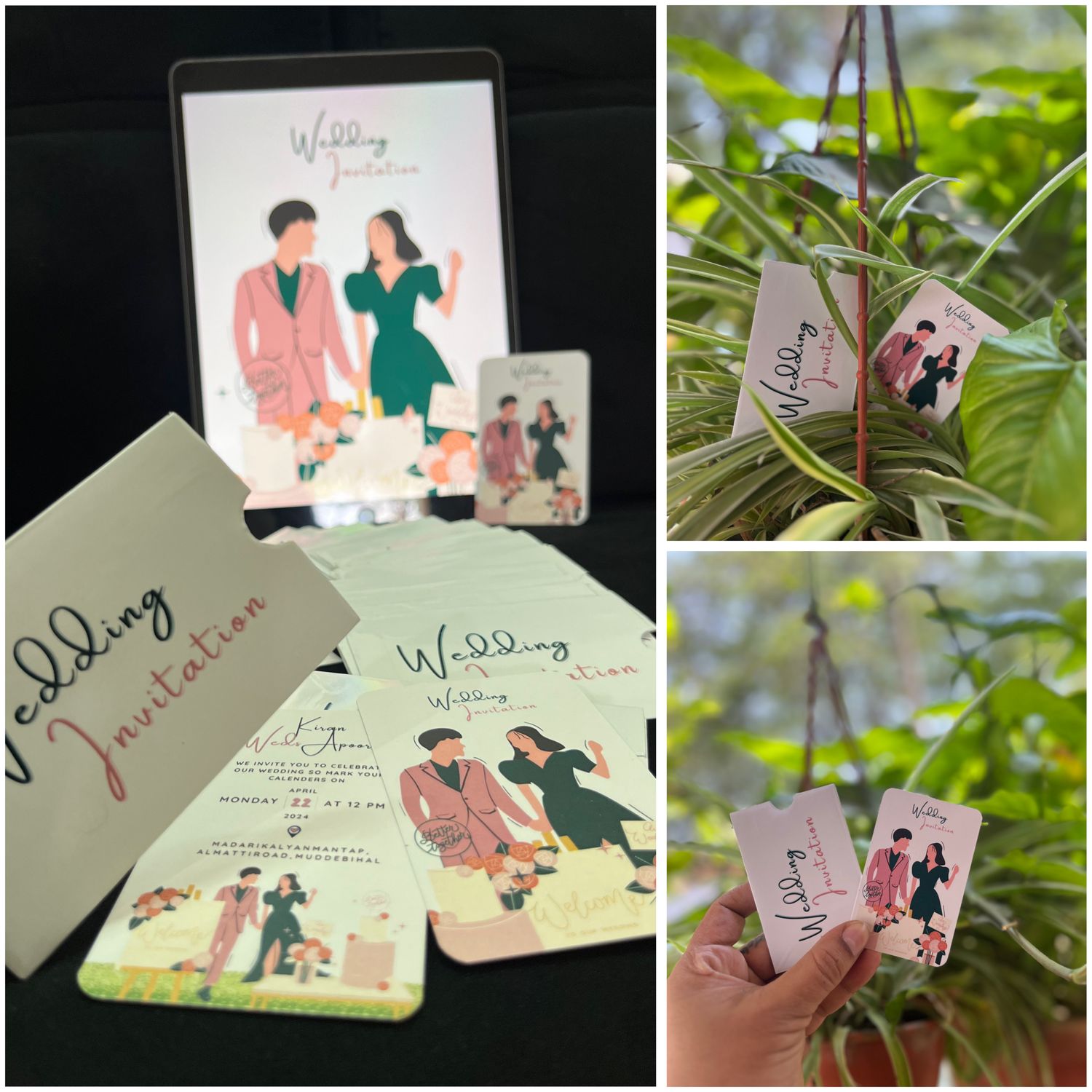 CUSTOMIZED INVITATION CARD