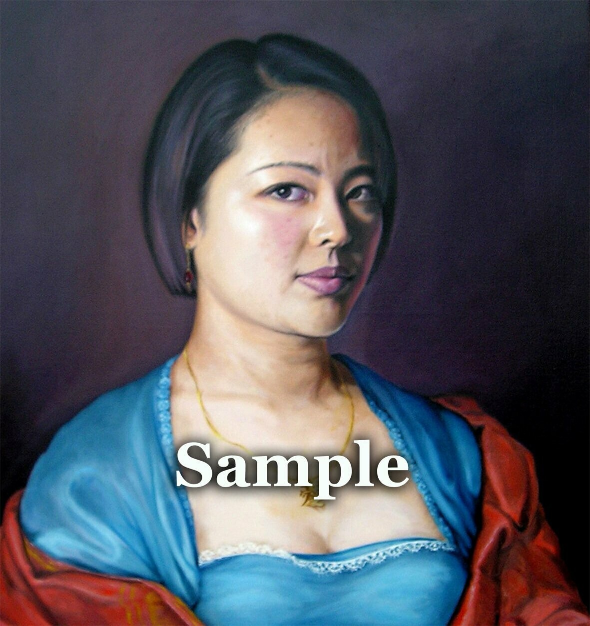 Portrait Paintings from a photos (Single Head)
