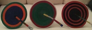 Set of 3 Handmade Fans