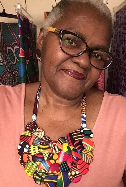 Kitenge Fabric 3-Layer Necklace Set