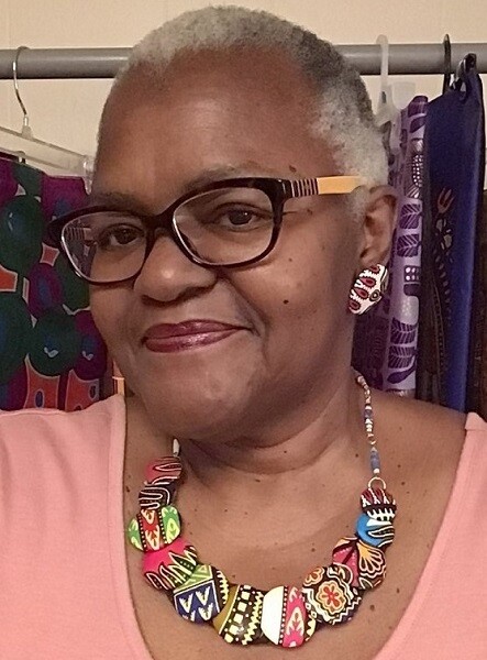 Kitenge Fabric 1-Layer Necklace Set