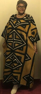 Authentic Mud Cloth Formal Dress