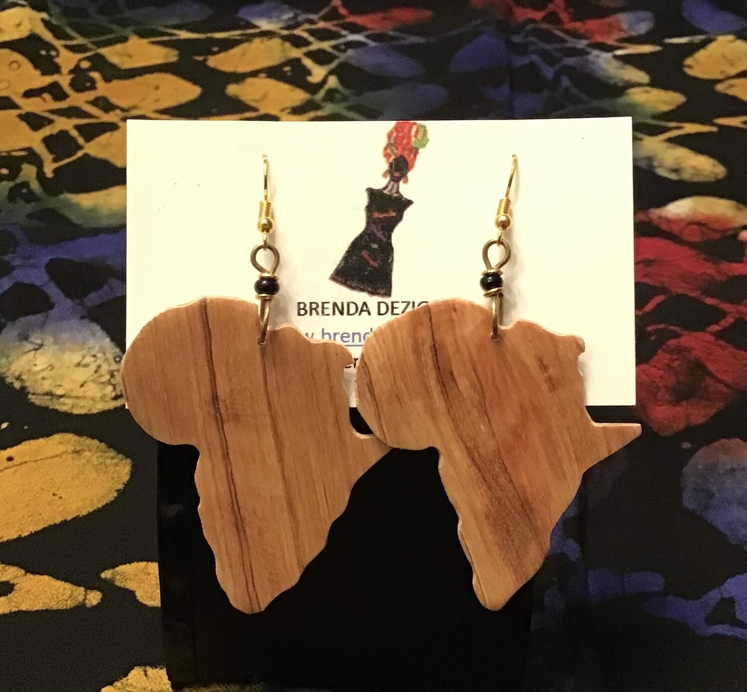 Kenya Wooden Earrings