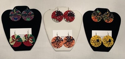 Kitenge Fabric Earrings