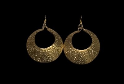Kenya Brass Earrings