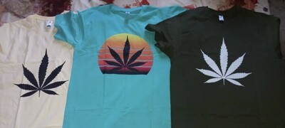 Flower Design Cotton Tee Flower Design Cotton Tee