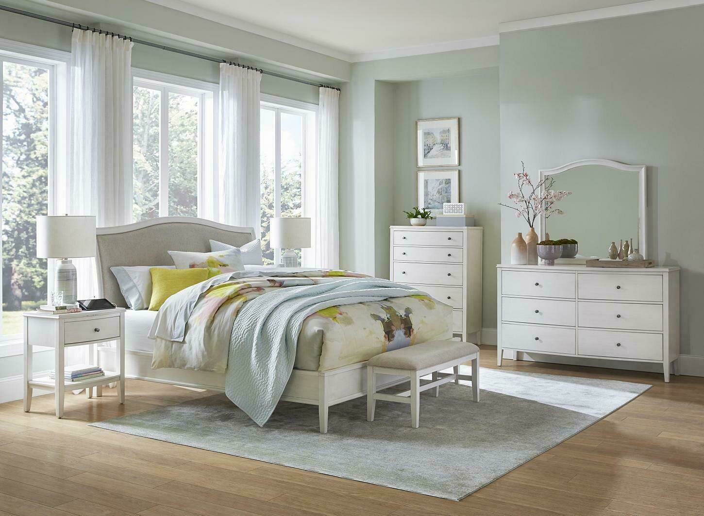 Aspen Charlotte White Bedroom Set