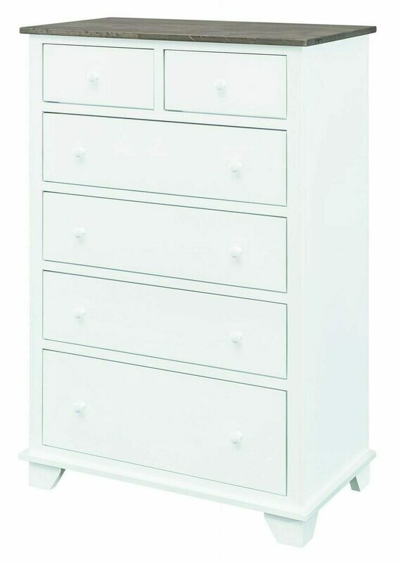 Archbold Portland Two-Tone 6 Drawer Chest Archbold Portland Two-Tone 6 Drawer Chest