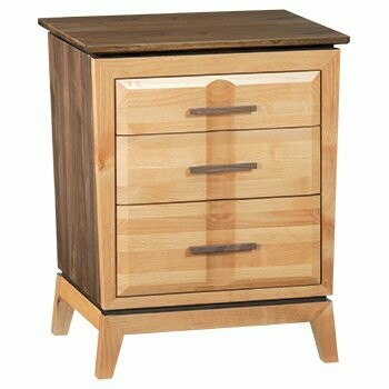 Whittier Addison 3-Drawer Nightstand