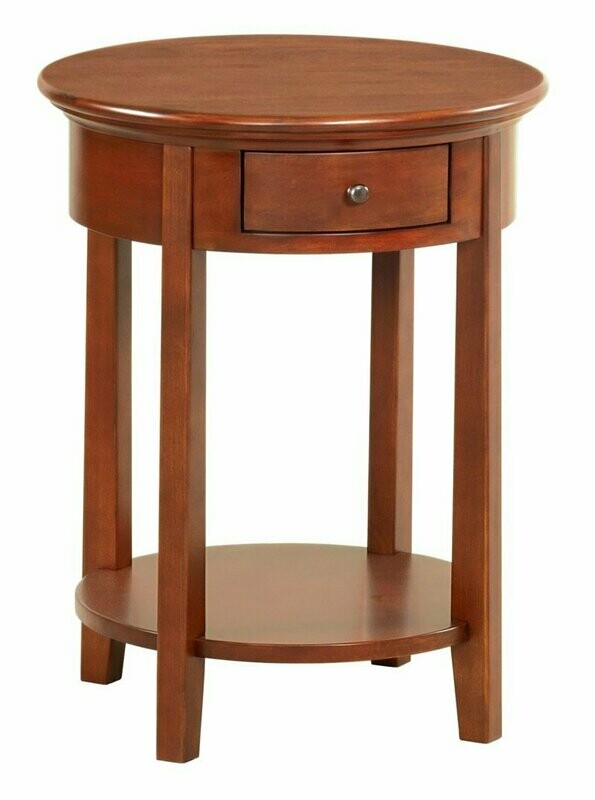 Whittier McKenzie Round Side Table Whittier McKenzie Round Side Table