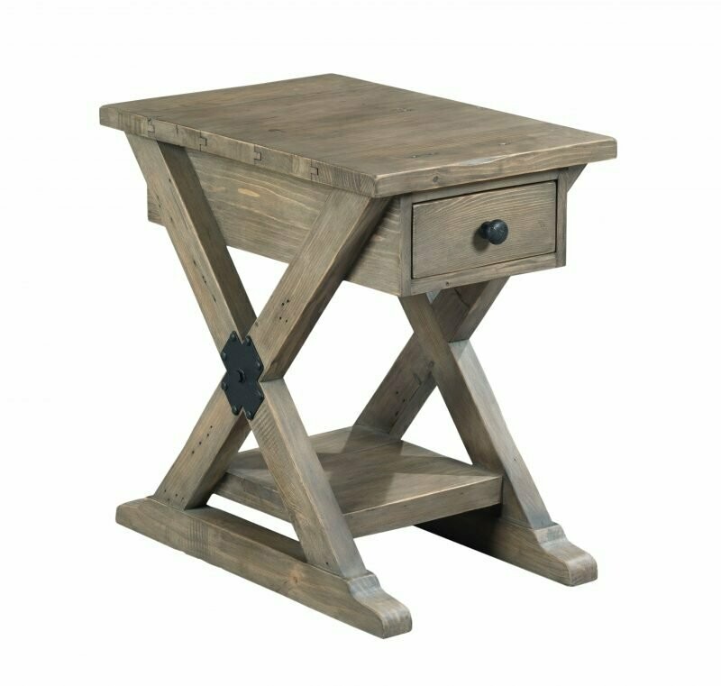 Hammary Reclamation Place Chairside Table