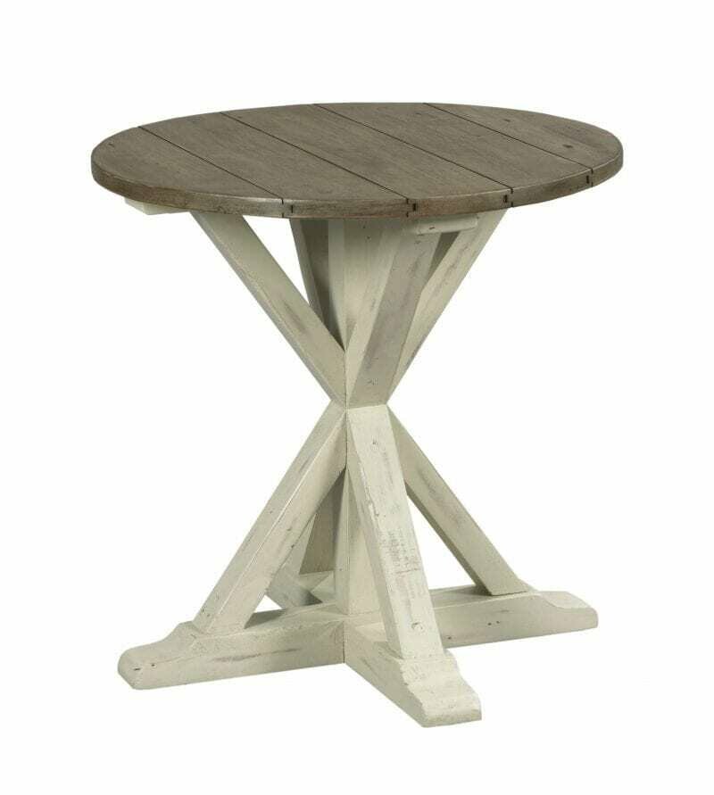 Hammary Reclamation Place Round End Table