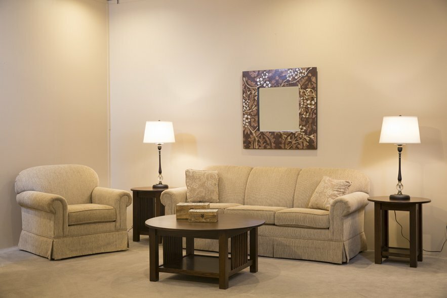 Yutzy Woodworking Prairie Round End Table