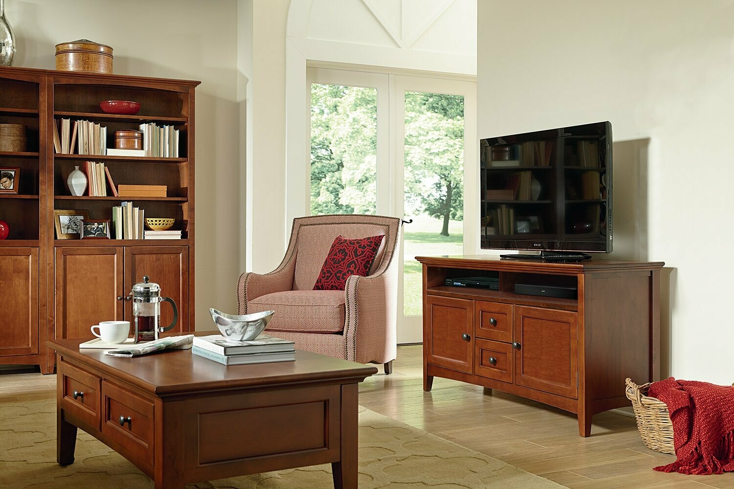 Whittier McKenzie 64″ Sound Bar Media Console