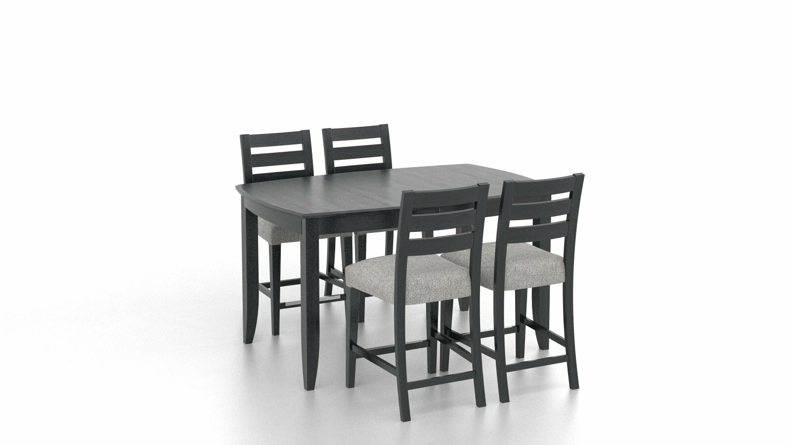 Canadel 4268 Boat Shape Pub Table