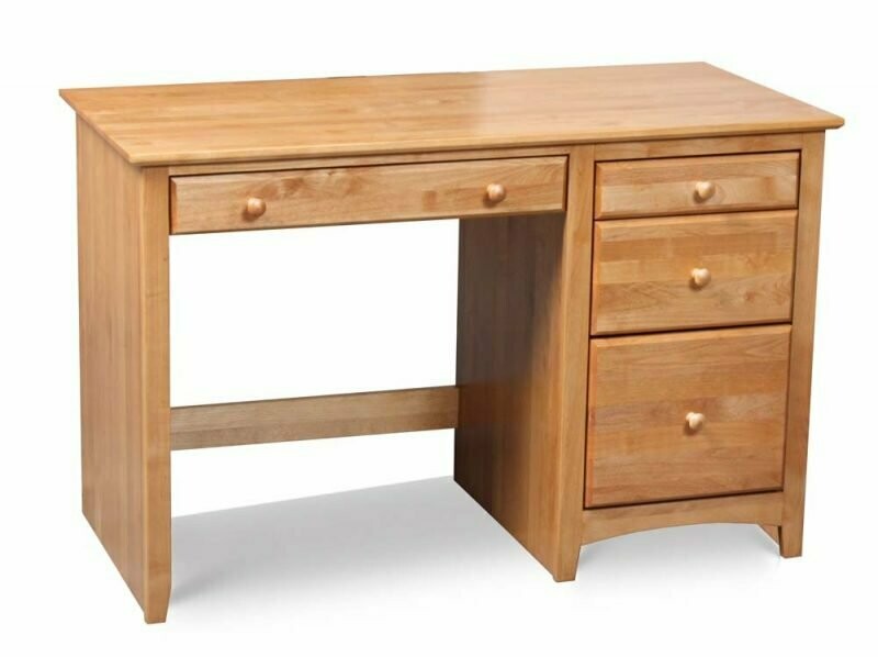 Archbold 4-Drawer Desk