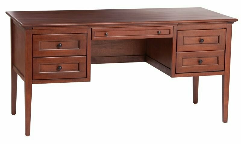 Whittier McKenzie 4-Drawer Desk