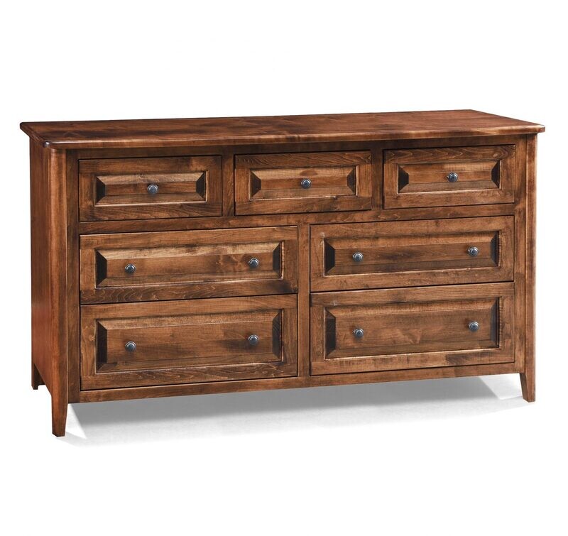 Amish Essentials Carson 7 Drawer Dresser Amish Essentials Carson 7 Drawer Dresser
