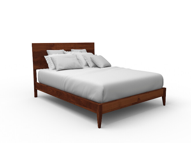 Archbold 2 West Contemporary Platform Bed, Size: Queen