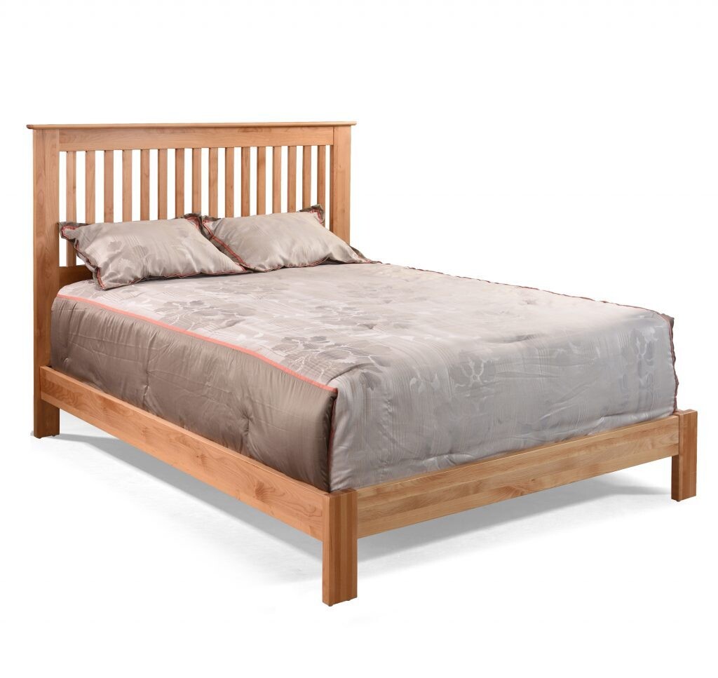Tailor Craft Shaker Slat Bed with Low Footboard