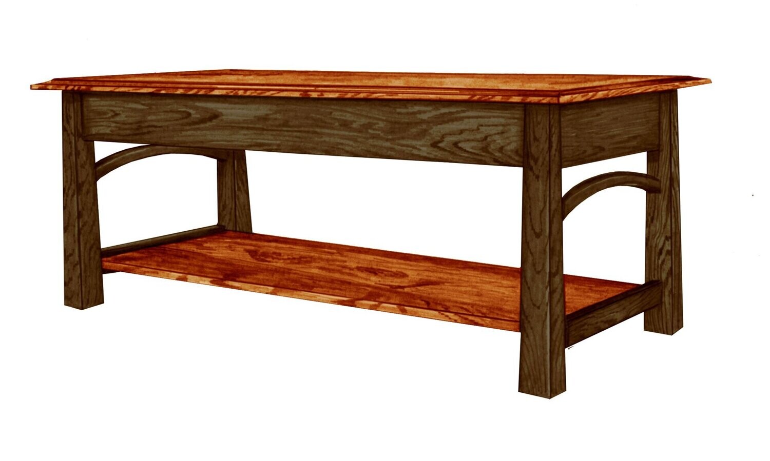 Weaver Madison Bow Coffee Table