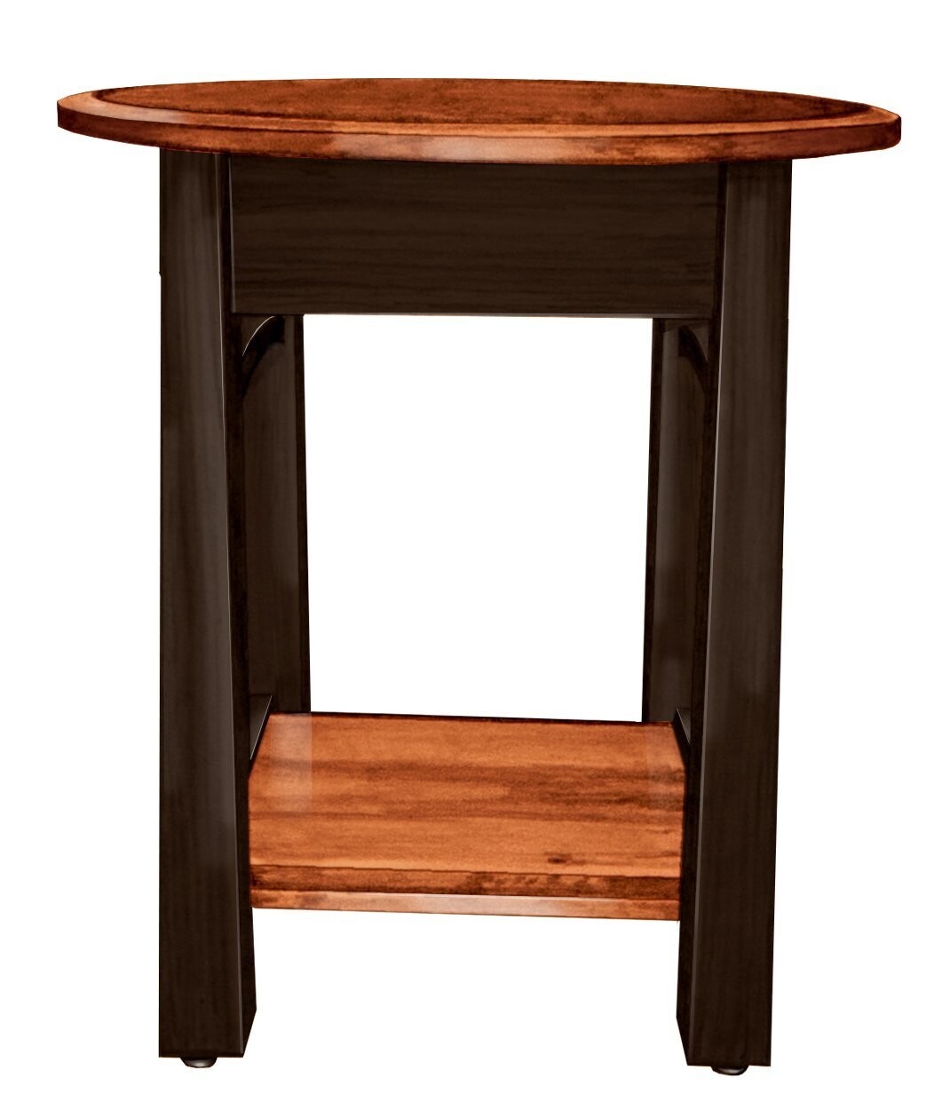 Weaver Madison Bow Round End Table