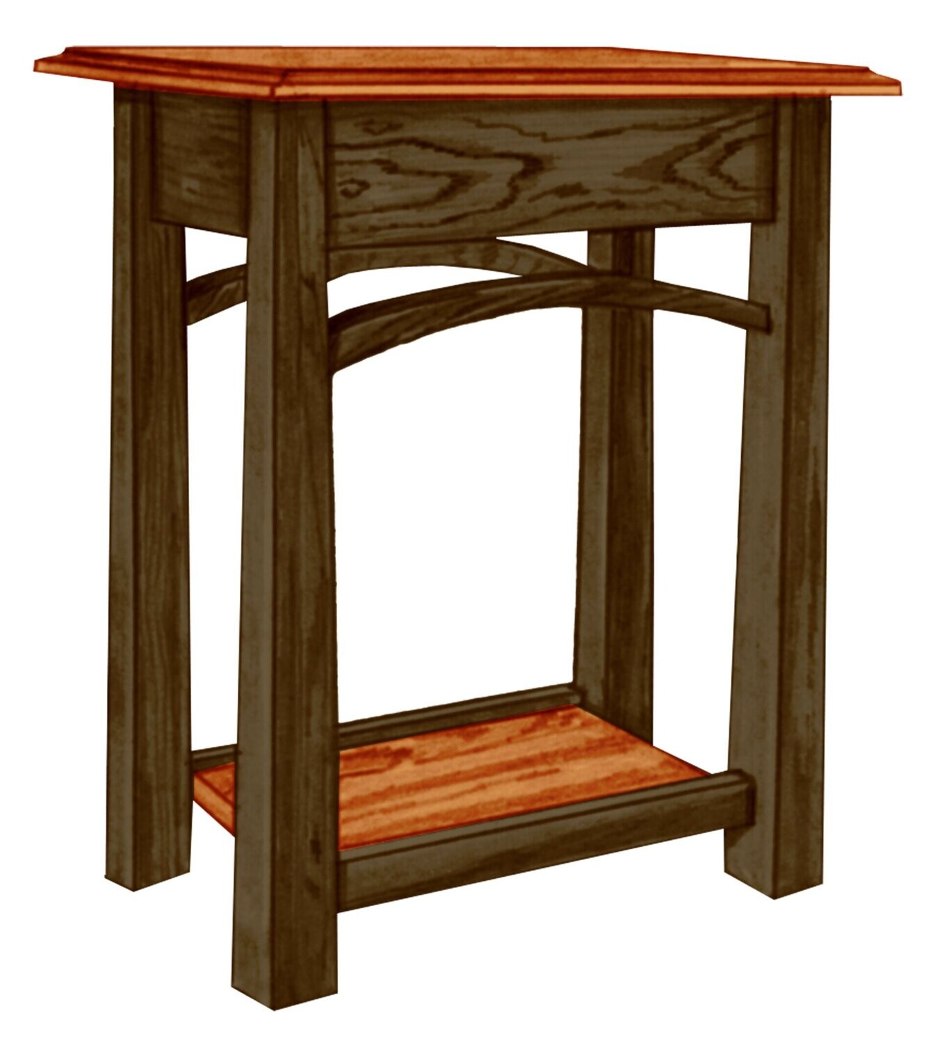 Weaver Madison Bow Small End Table
