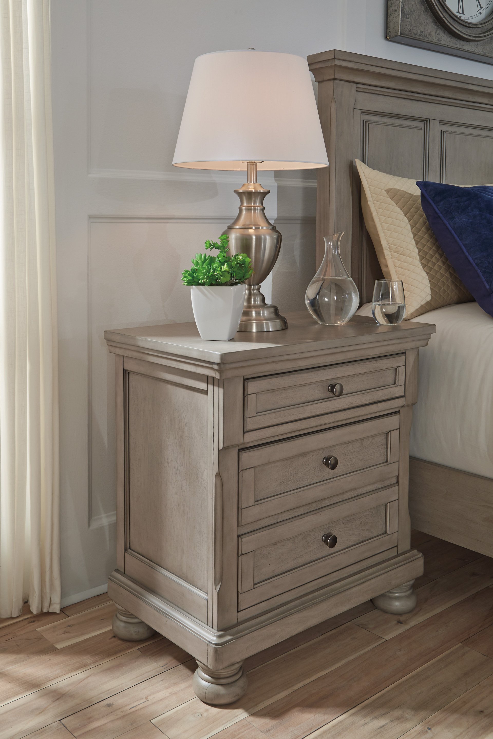 Millennium 733 3-Drawer Nightstand