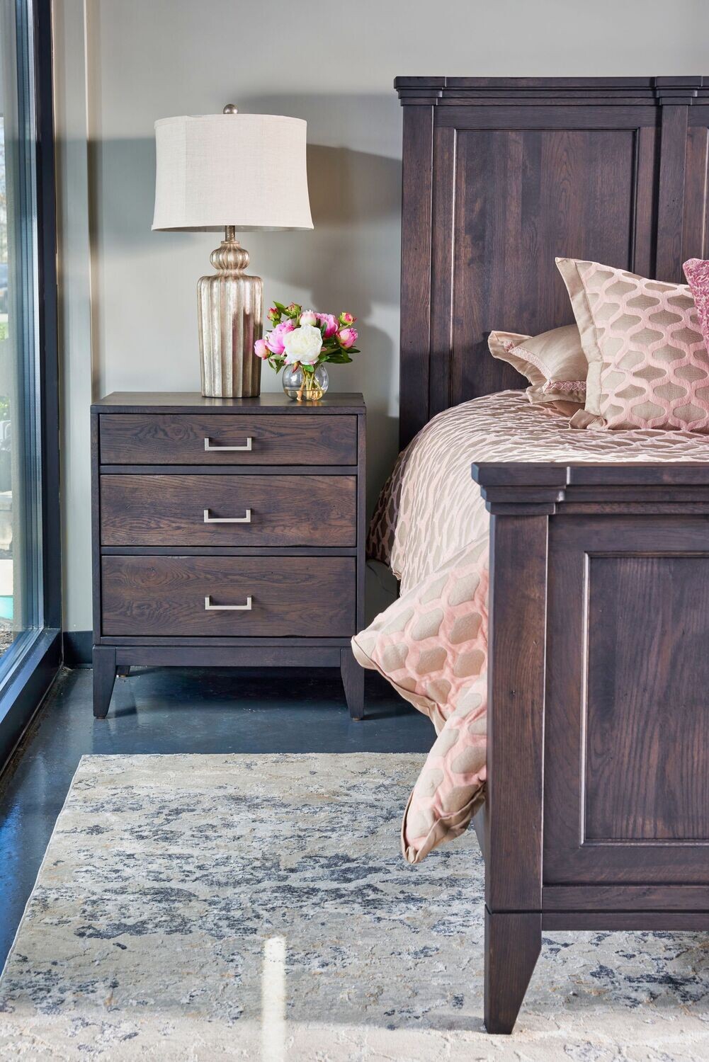 Yutzy Woodworking Champagne Nightstand