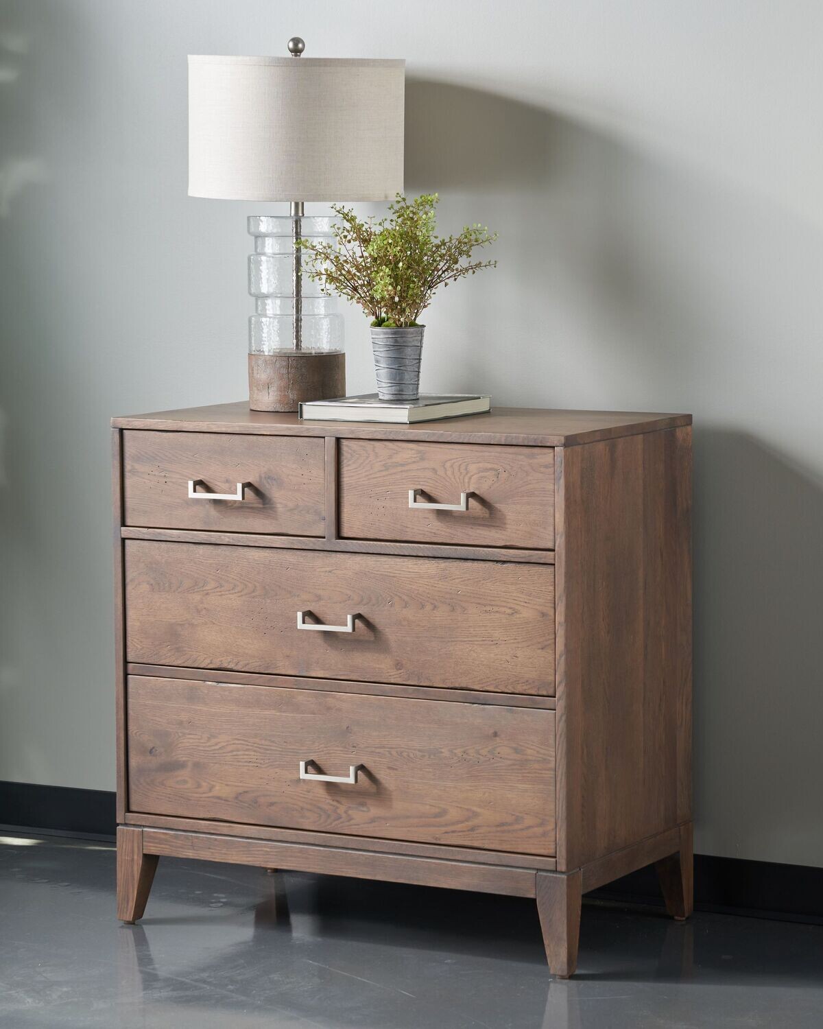 Yutzy Woodworking Champagne Bedside Chest