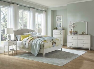 Aspen Charlotte White Bedroom Set