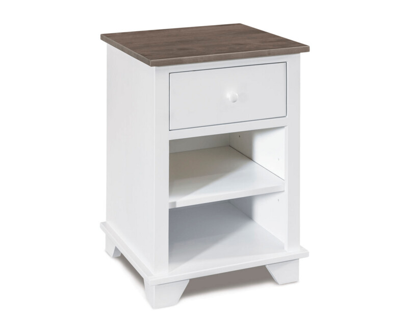 Archbold Portland Two-Tone 1 Drawer Nightstand