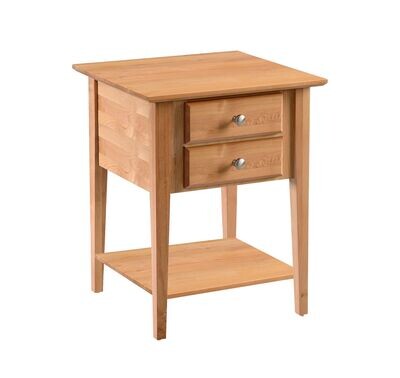 Archbold 2-Drawer End Table