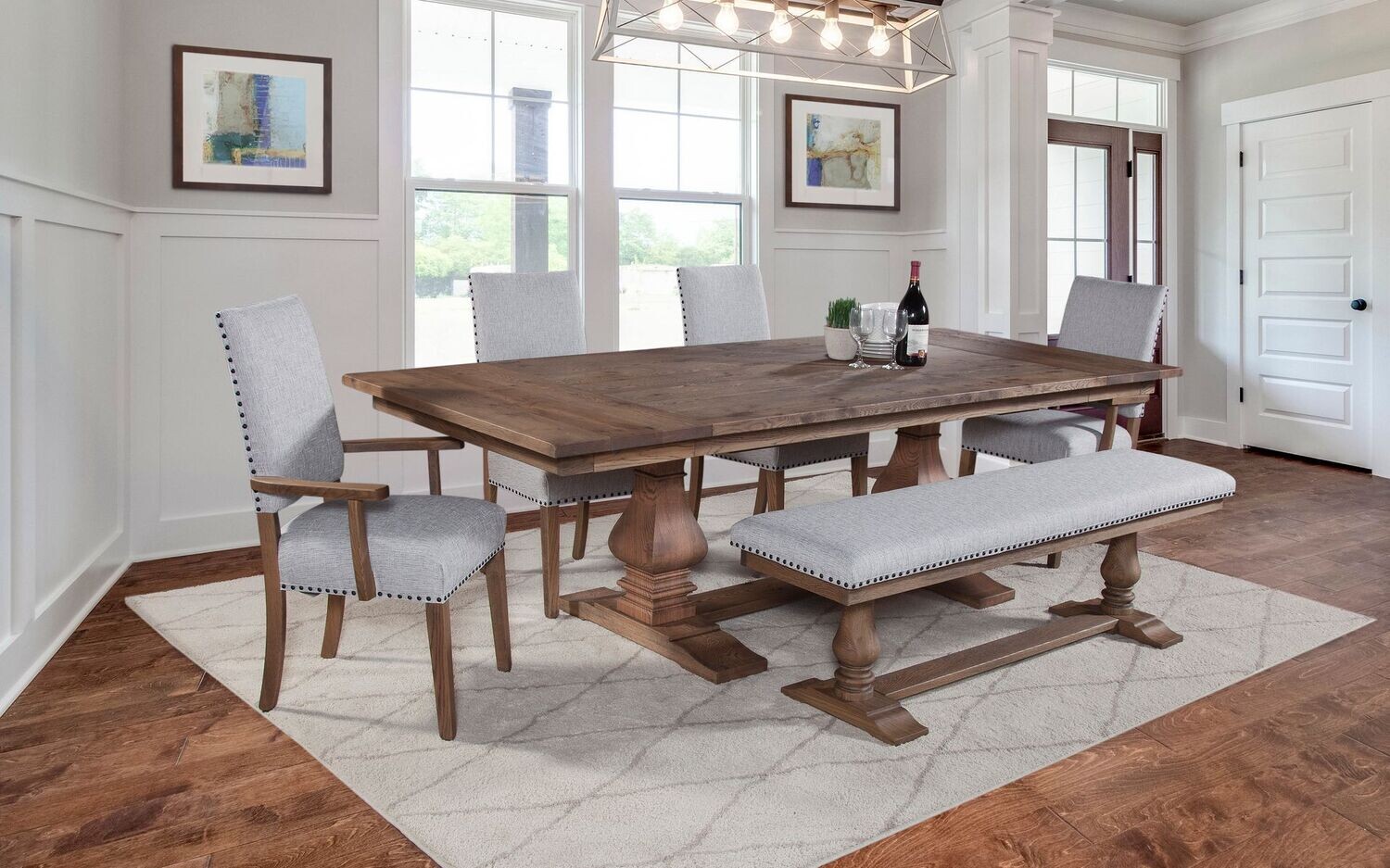 Yutzy Woodworking Naples Dining Table