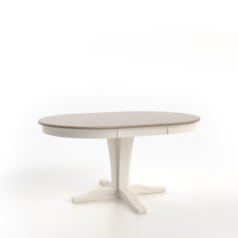 Canadel Gourmet 42 Canadel Gourmet 42" Round Dining Table With Leaf