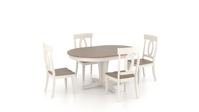 Canadel Gourmet Round Dining Set